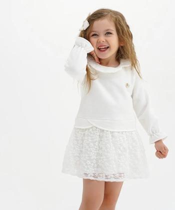 پیراهن دخترانه ملورینا مدل 43107