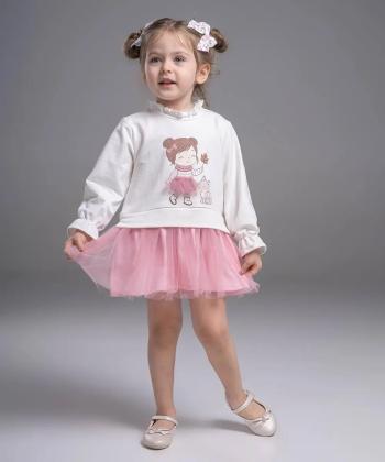 پیراهن دخترانه ملورینا مدل 43124