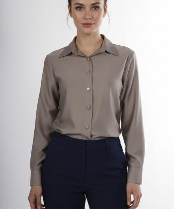 شومیز آستین بلند زنانه پیرکاردین مدل SHM9031381