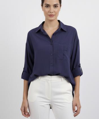 شومیز آستین بلند زنانه پیرکاردین مدل SHM9031286