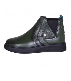 نیم بوت چرم زنانه شهر چرم Leather City مدل KE52