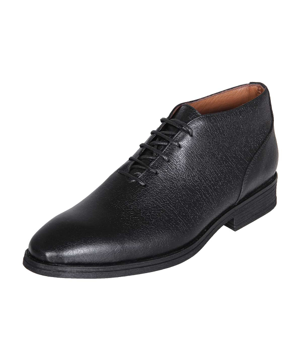 نیم بوت چرم مردانه شهر چرم Leather City مدل KK709