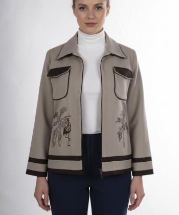 کت پارچه ای زنانه مانگ مدل 0310002705