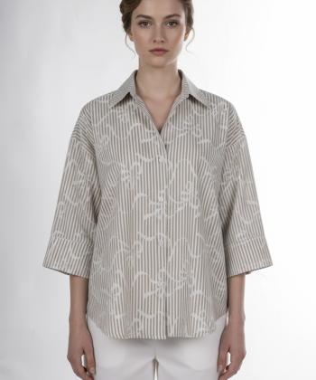 شومیز آستین بلند زنانه مانگ مدل 7120002883