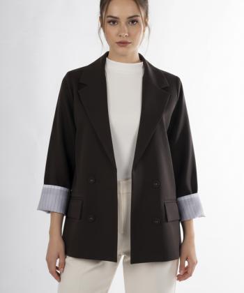 کت پارچه ای زنانه مانگ مدل 0310002706