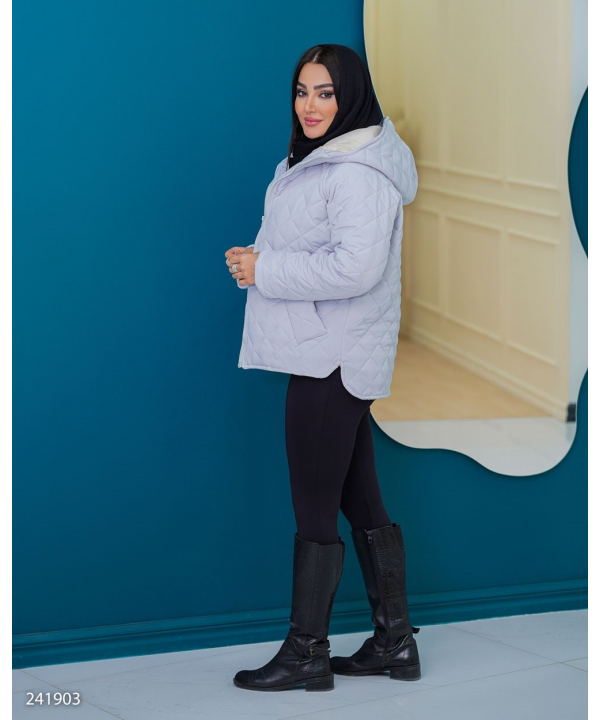 کاپشن کلاه دار زنانه السانا مدل 2419