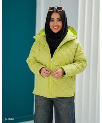 کاپشن کلاه دار زنانه السانا مدل 2419