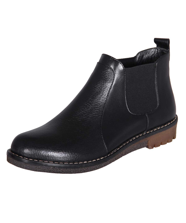 نیم بوت چرم زنانه شهر چرم Leather City مدل PC6004