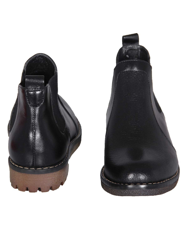 نیم بوت چرم زنانه شهر چرم Leather City مدل PC6004