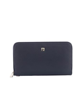 کیف پول زنانه چرم طبیعی منط مدل f140