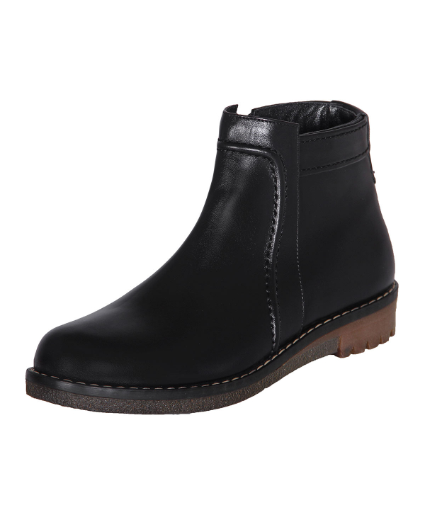 نیم بوت چرم زنانه شهر چرم Leather City مدل PC6005