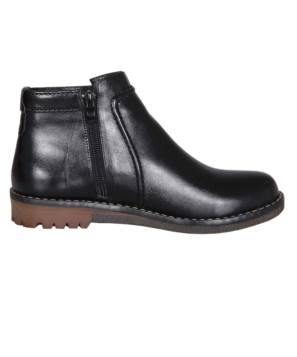 نیم بوت چرم زنانه شهر چرم Leather City مدل PC6005