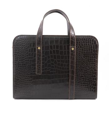کیف اداری  مردانه چرم طبیعی منطMANTEکد A122