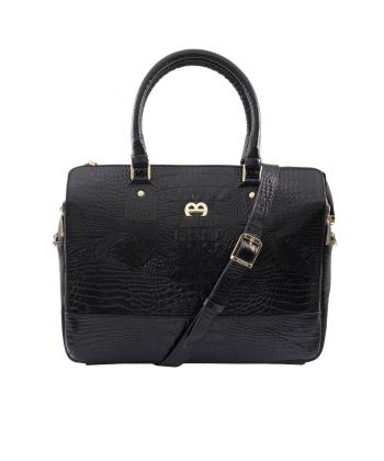 کیف اداری زنانه چرم طبیعی منط مدل B228