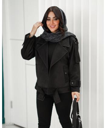 پالتو کوتاه زنانه السانا مدل 2412