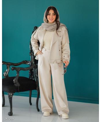 پالتو کوتاه زنانه السانا مدل 2412