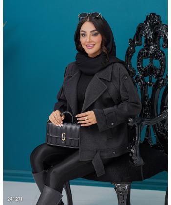 پالتو کوتاه زنانه السانا مدل 2412