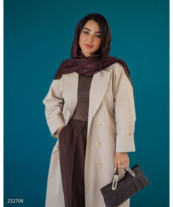 بارانی بلند زنانه السانا مدل 2327