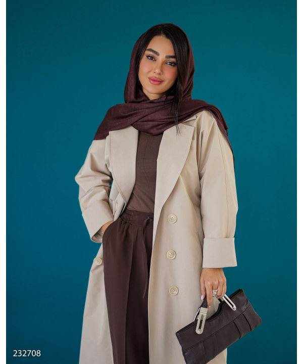 بارانی بلند زنانه السانا مدل 2327