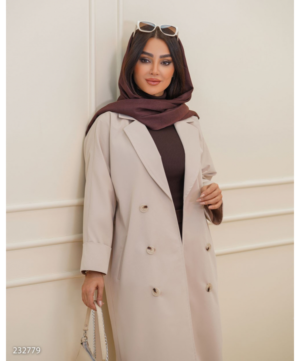 بارانی بلند زنانه السانا مدل 2327