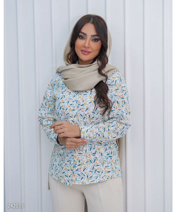 شومیز آستین بلند زنانه السانا مدل 2420