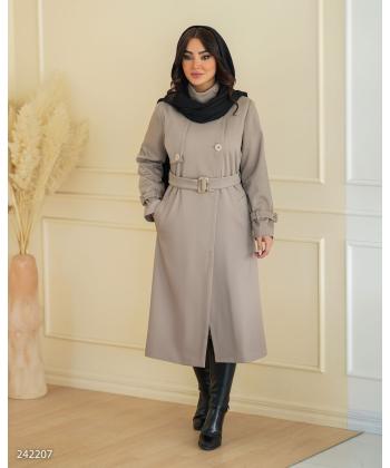 بارانی بلند زنانه السانا مدل 2422