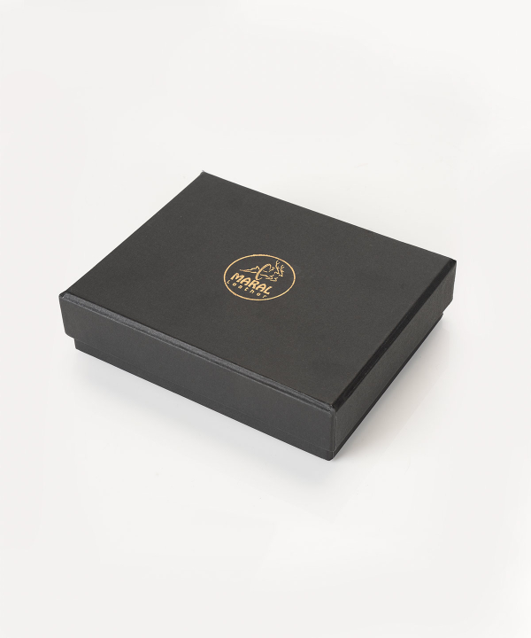 کیف پول چرم مردانه مارال چرم Maral Leather مدل لب بر