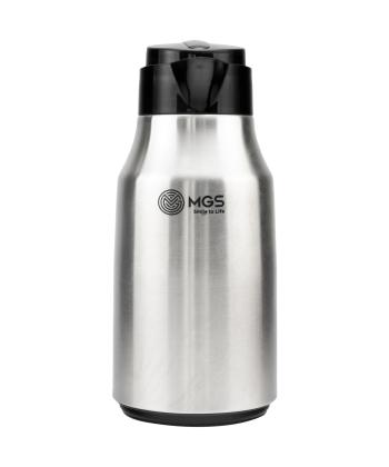 فلاسك استيل 1/6ليتر شيشه صورتي ام جي اس مدل FS20112