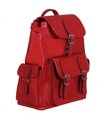 کوله پشتی چرم زنانه شهر چرم Leather City مدل 215246