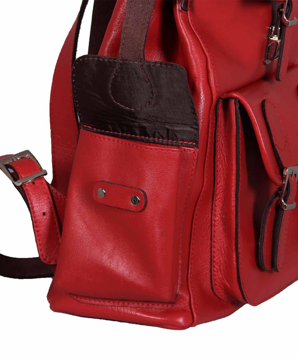 کوله پشتی چرم زنانه شهر چرم Leather City مدل 215246