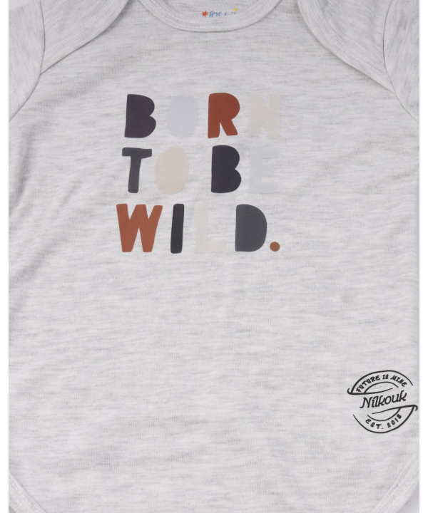 بادي نوزادي نيل كوك مدل WILD نوشته