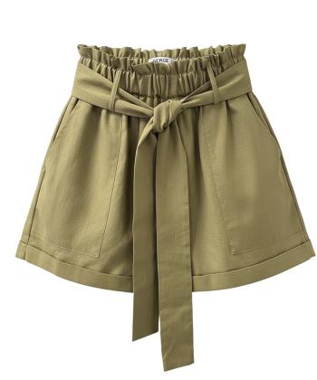 شلوارك لينن زنانه سرژه مدل 2296957