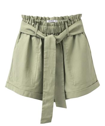 شلوارك لينن زنانه سرژه مدل 2296957