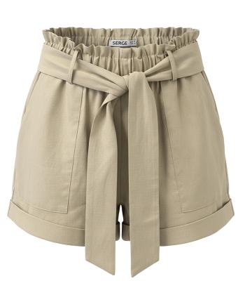 شلوارك لينن زنانه سرژه مدل 2296957