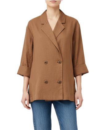 مانتو لينن زنانه سرژه مدل 2166294