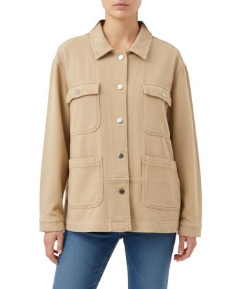 شومیز کتان زنانه سرژه مدل 232191