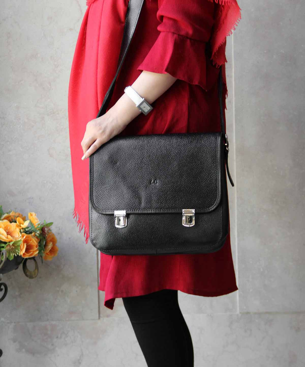 کیف چرم زنانه شهر چرم Leather City مدل SR314