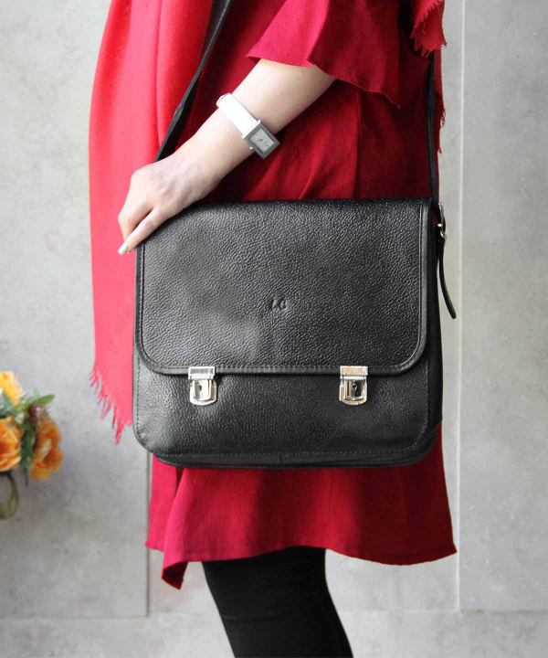 کیف چرم زنانه شهر چرم Leather City مدل SR314