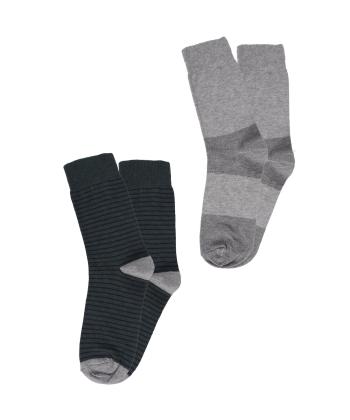 جوراب ساق بلند مردانه کوتون مدل 6WAM80664AA بسته 2 عددی