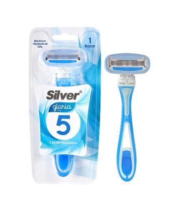 خودتراش زنانه سيلور مدل Gloria5 بسته 1 عددي