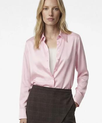 پیراهن آستین بلند زنانه کوتون مدل 6SAK60092PW