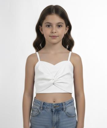 تاپ پاپیونی دخترانه تیتیش مدل 121052