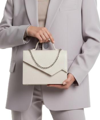 كيف مجلسي زنانه چرم طبيعي كروكو مدل هونورا