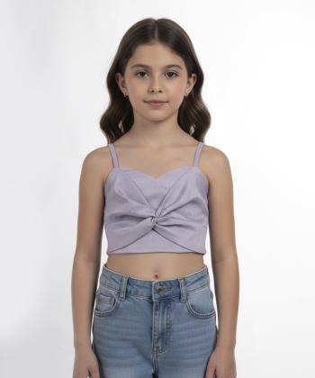 تاپ پاپیونی دخترانه تیتیش مدل 121054