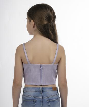 تاپ پاپیونی دخترانه تیتیش مدل 121054