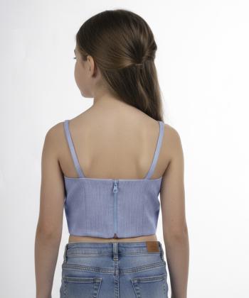 تاپ پاپیونی دخترانه تیتیش مدل 121053