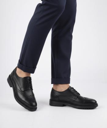 کفش مردانه چرم طبیعی شیفر مدل 7333B