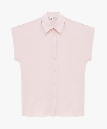 شومیز آستین کوتاه زنانه کوتون مدل 6SAK60020EW