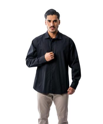 پيراهن آستين بلند مردانه آر ان اس مدل 12202462