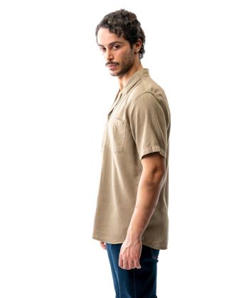 پيراهن آستين كوتاه مردانه آر ان اس مدل 12202661